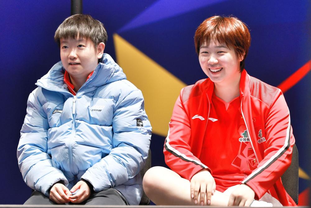 马龙许昕自费飞赴伦敦全力助阵世乒团体赛携手拼搏为中国队争光